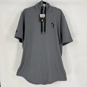 Baseballism Short Sleeve Hoodie Pullover Athletic Streetwear Mens XL Baseball